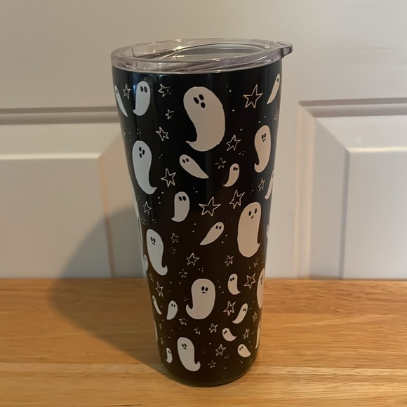 Halloween Insulated Tumbler Hot/Cold-30 oz Boo Ghosts-NWT - Picture 3 of 17